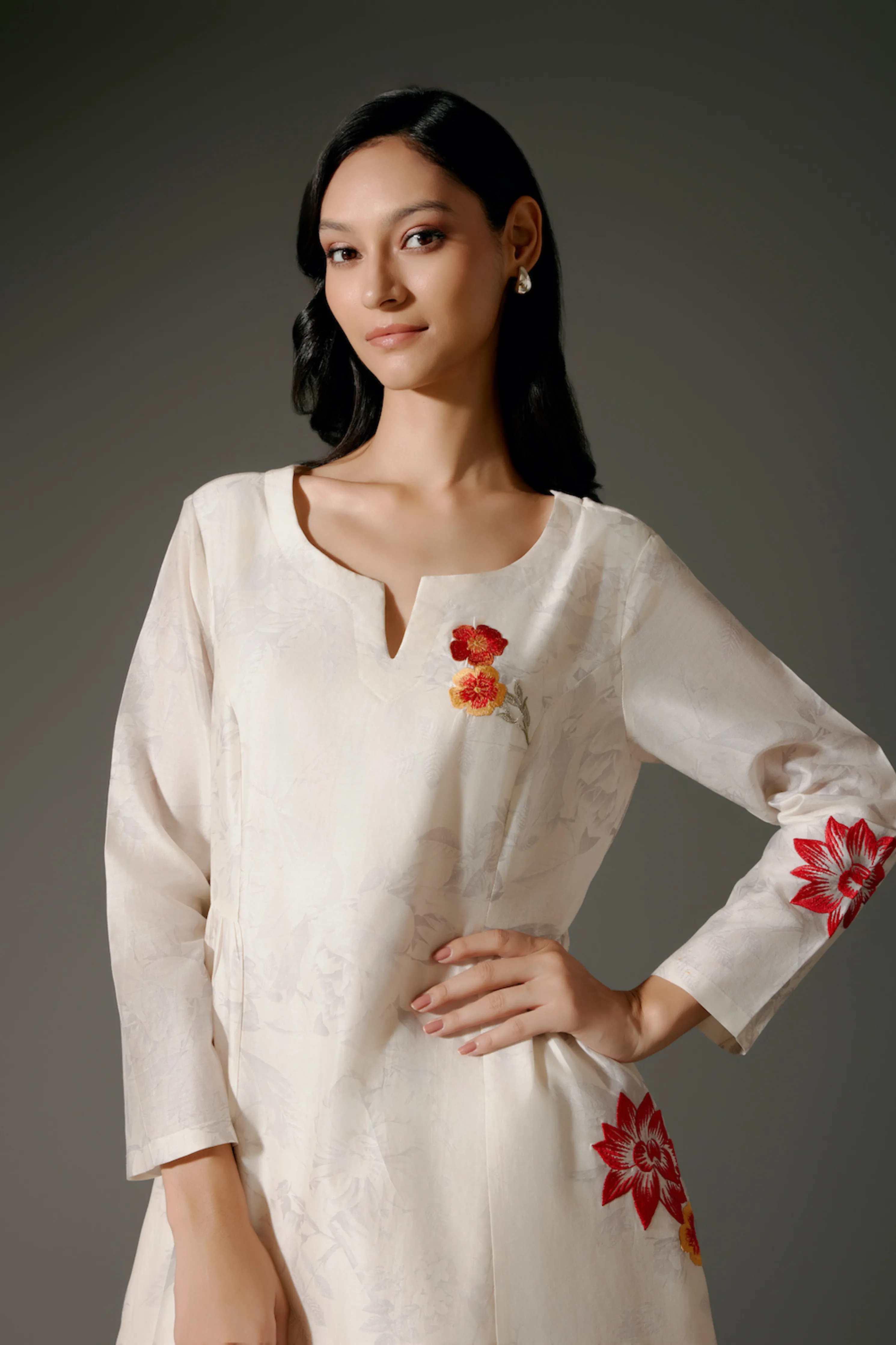 A-line Tunic Set Flared