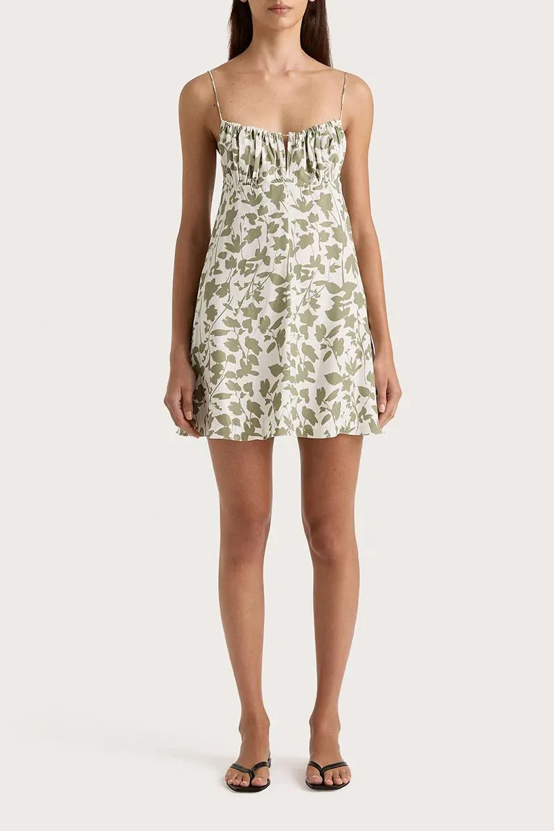 ANA MINI DRESS - POPULAR SAGE