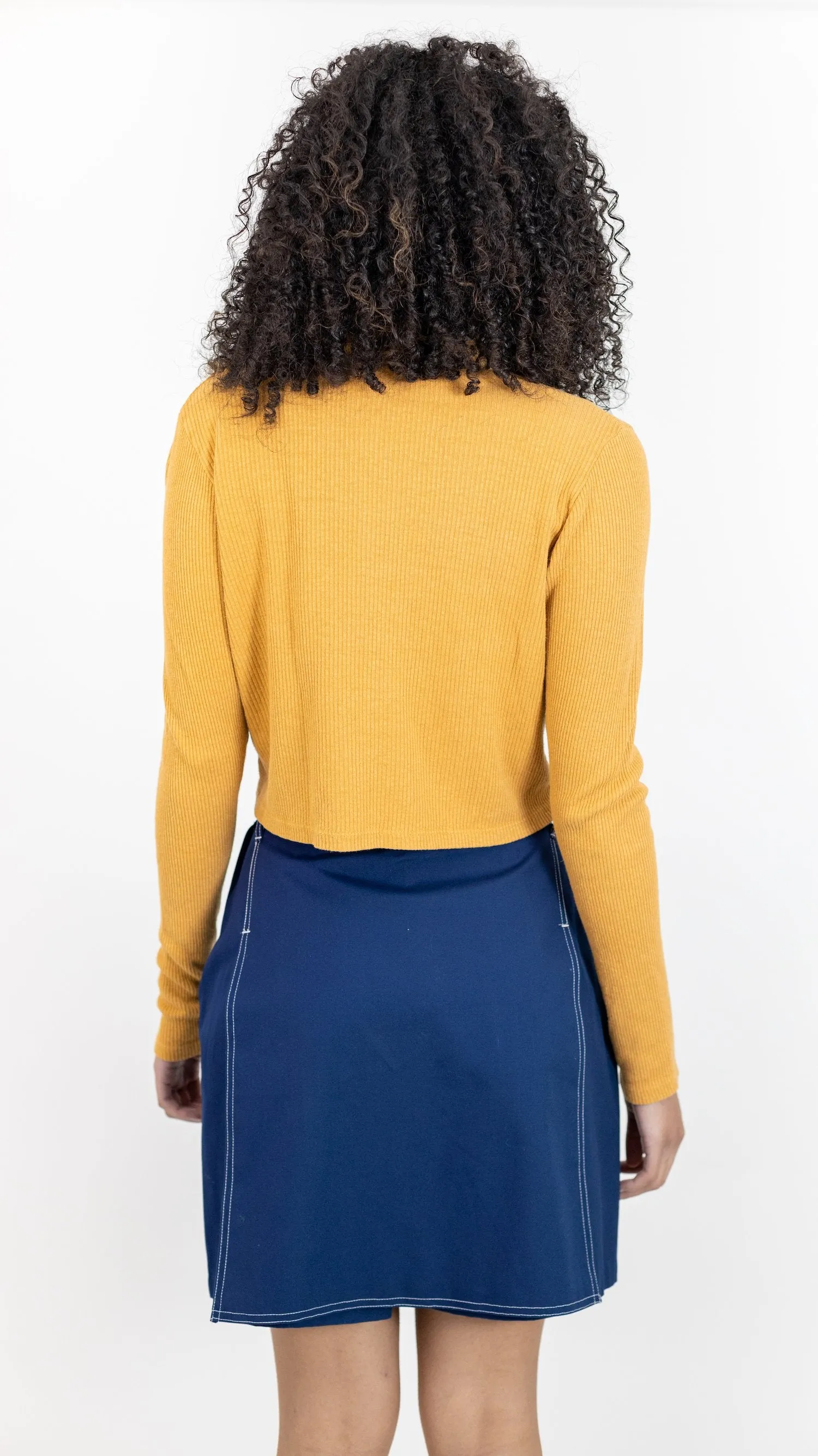 Hemp Shrunken Cardigan