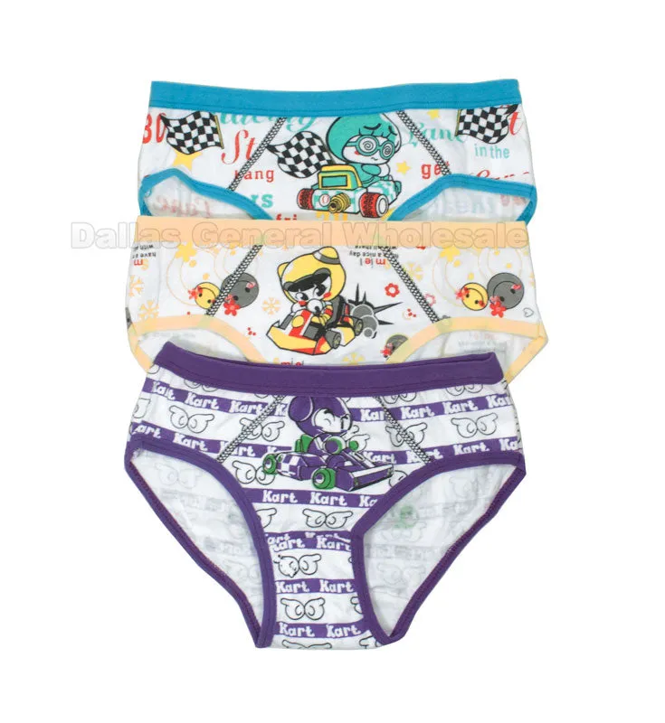 Little Boys Cotton Underwear Wholesale