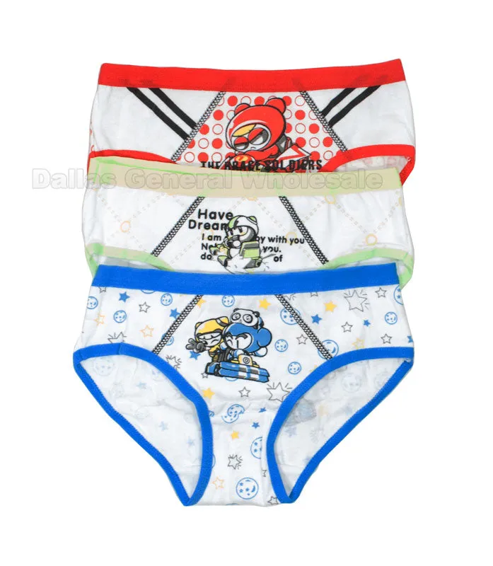 Little Boys Cotton Underwear Wholesale
