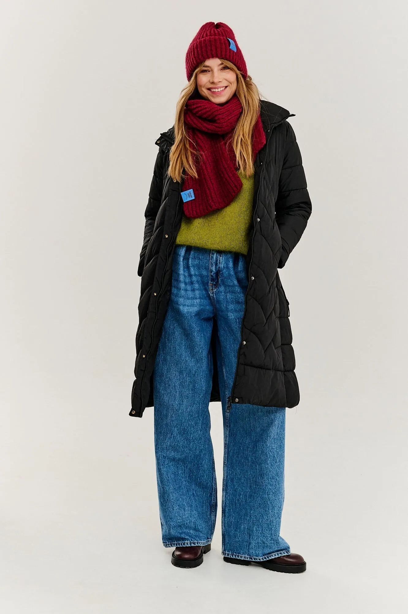 Rocket Black long winter coat