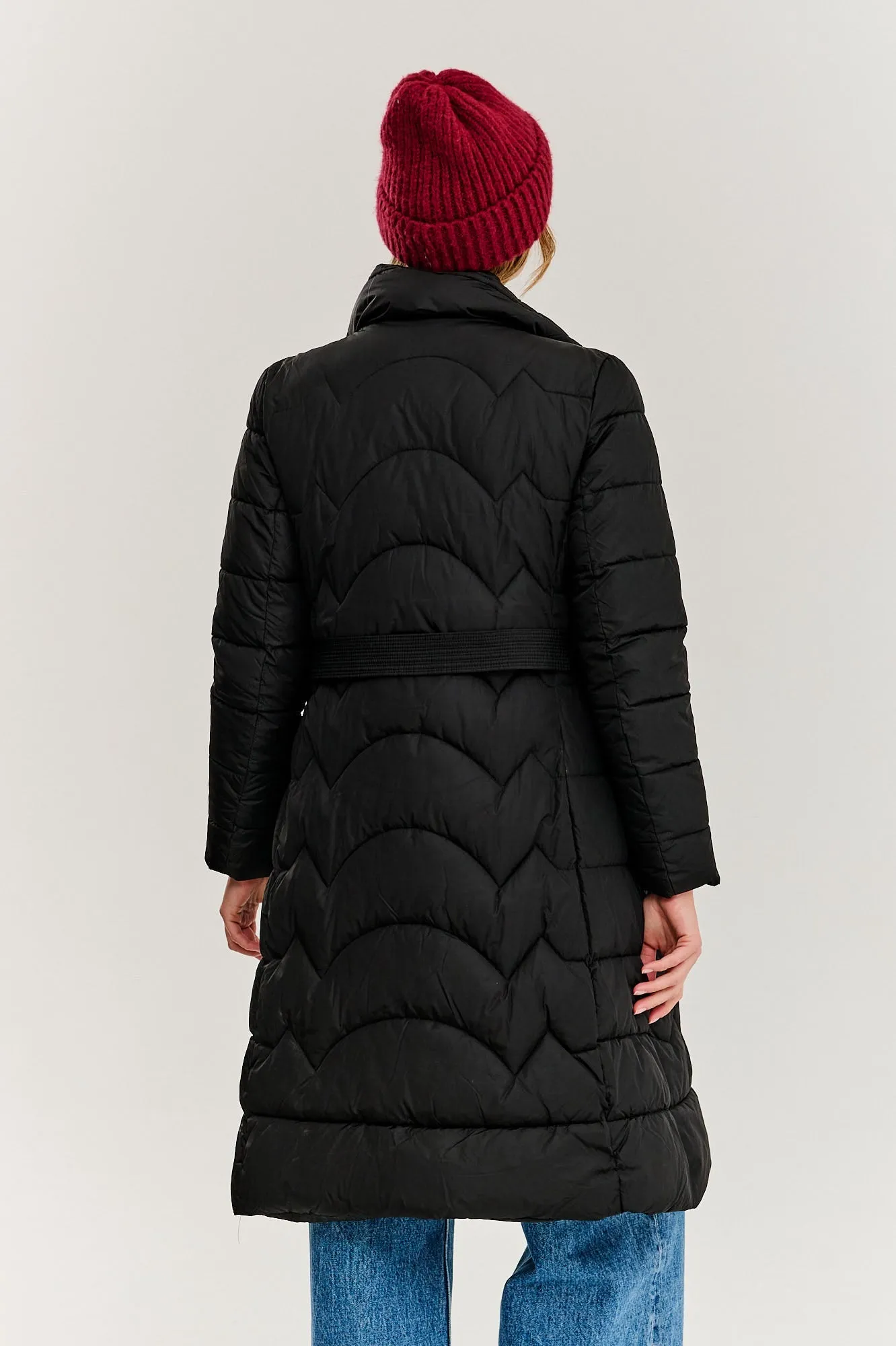 Rocket Black long winter coat