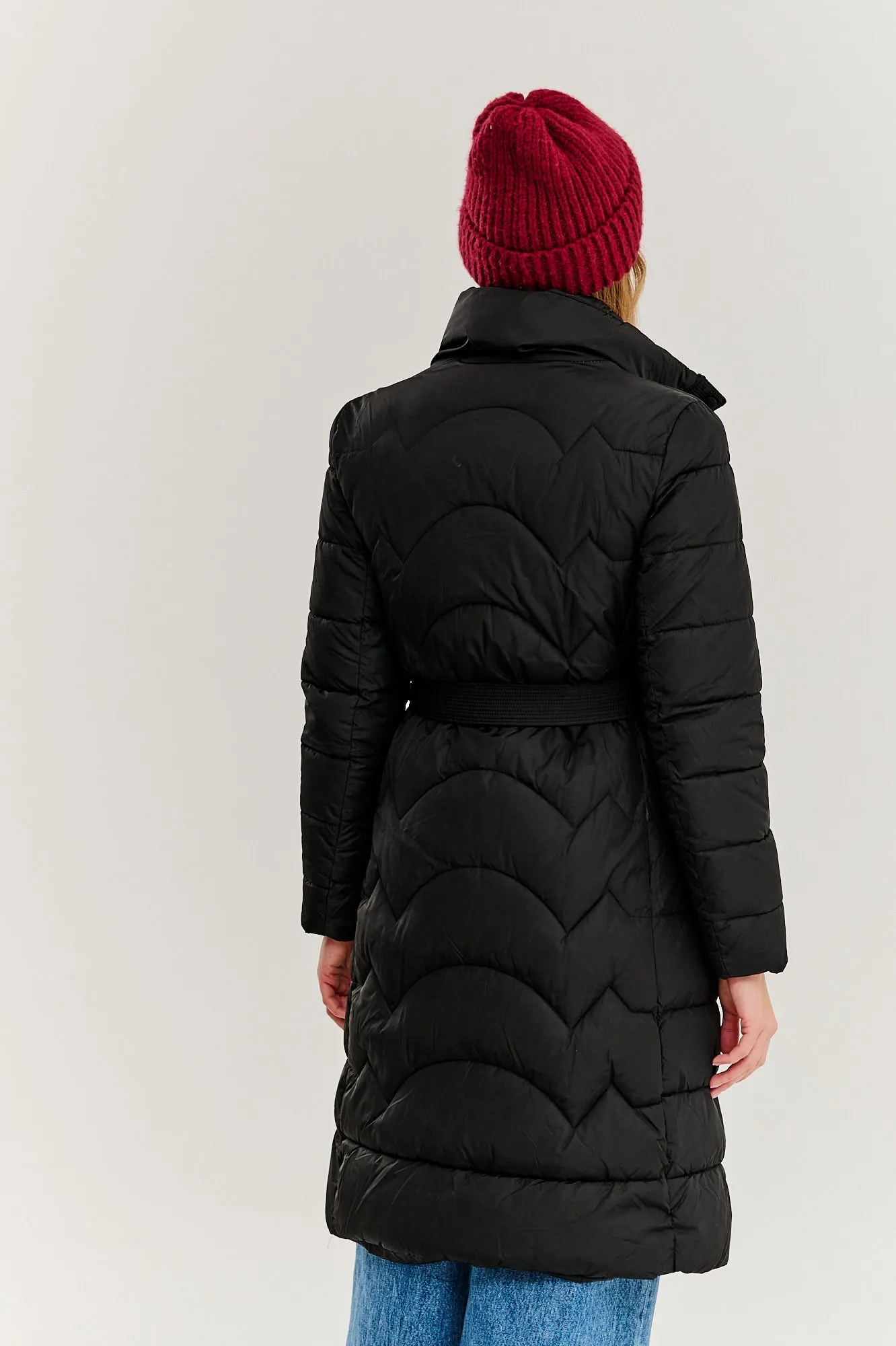 Rocket Black long winter coat