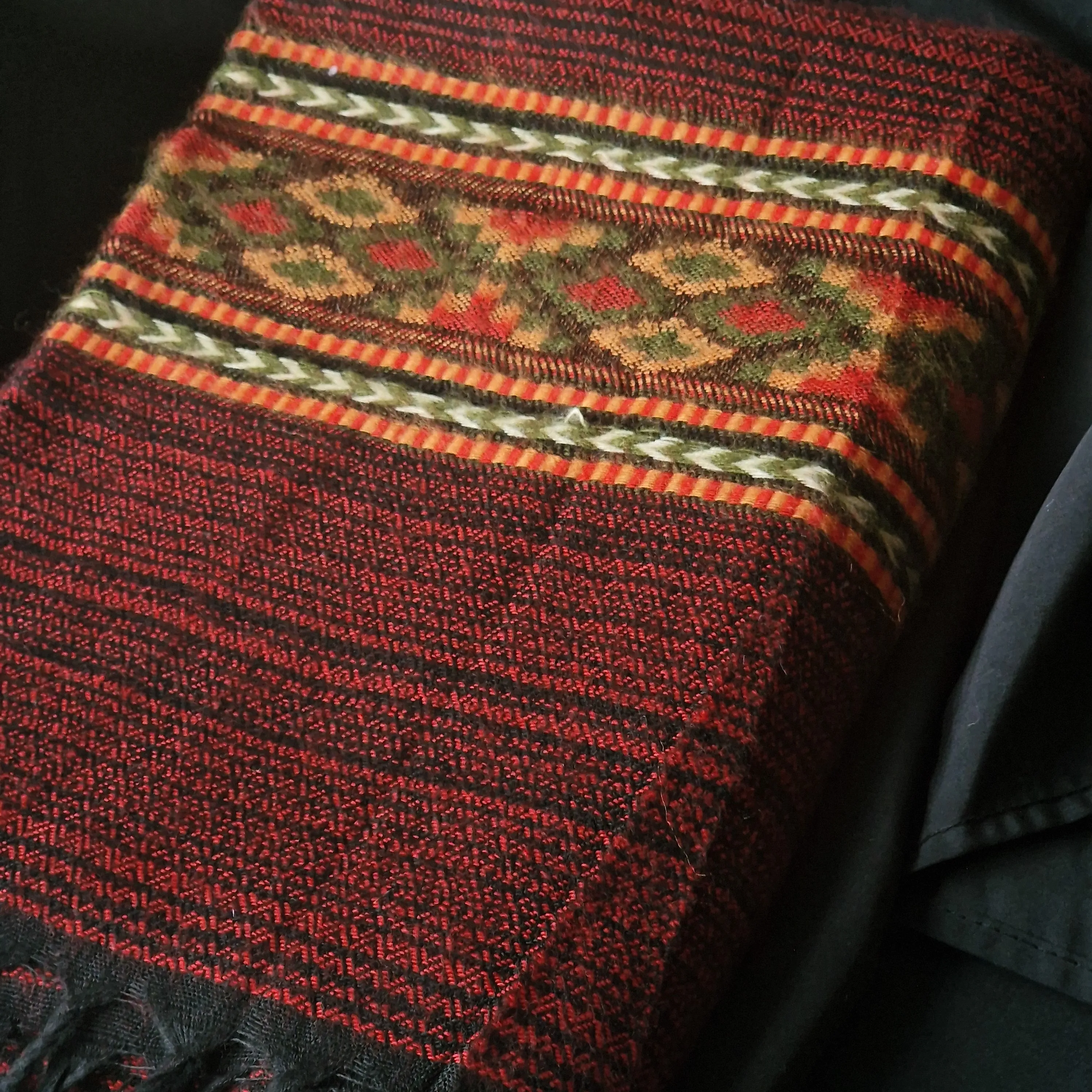 Tibet Shawl Himalayan Yoga Blanket